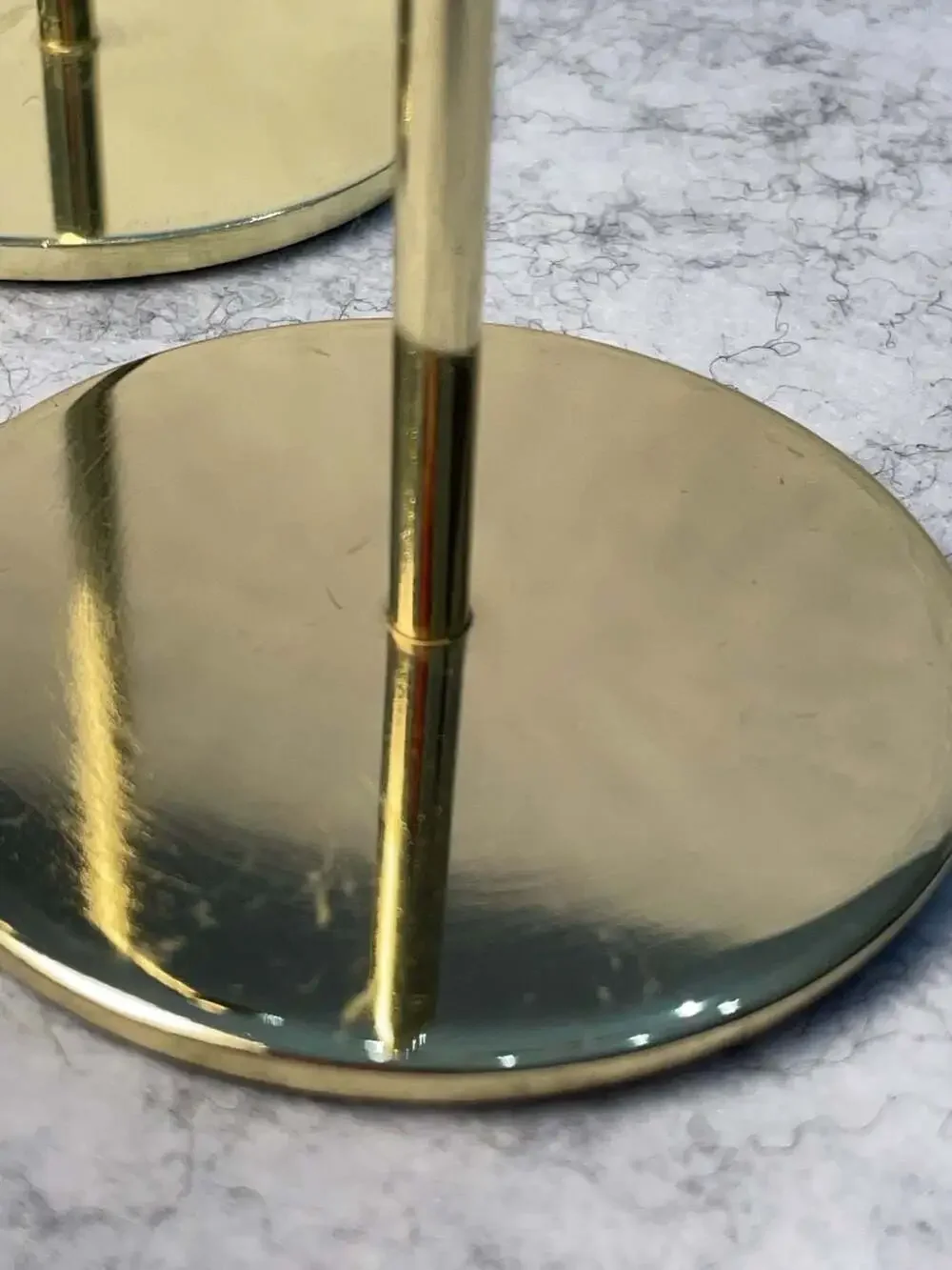 Hobby Lobby Gold Metal Taper Candle Holders Set of 3